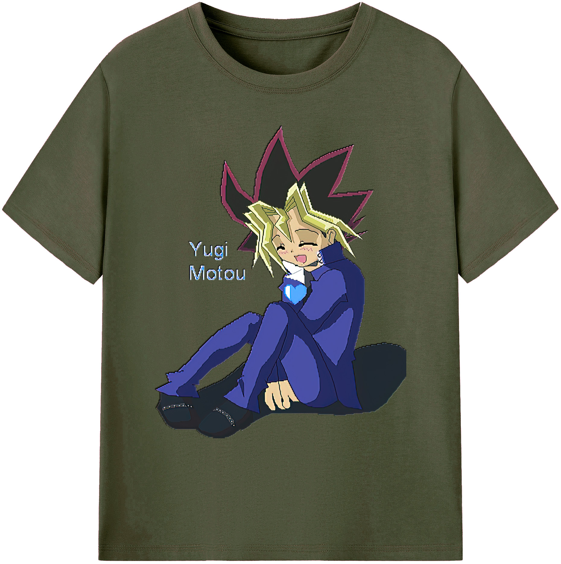 （画像用） 遊☆戯☆王 Yu-Gi-Oh! 綿100％ メンズ半袖Tシャツ｜肌触りやわらか＆通気性